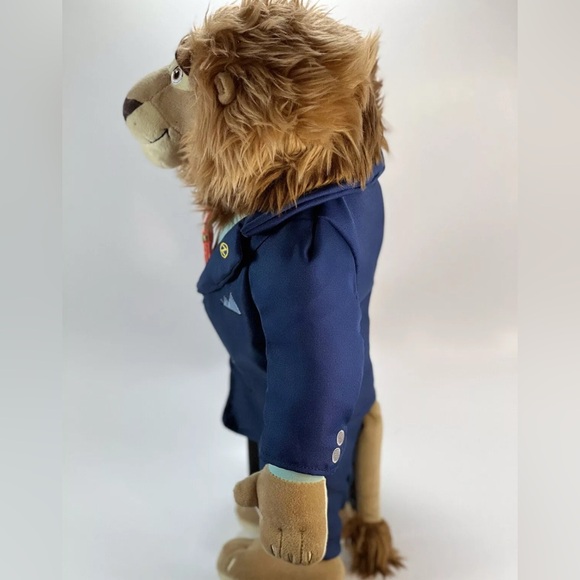 Zootopia Mayor Leodore Lionheart Lion 16" Stuffed Plush Toy Disney collection - Picture 3 of 4